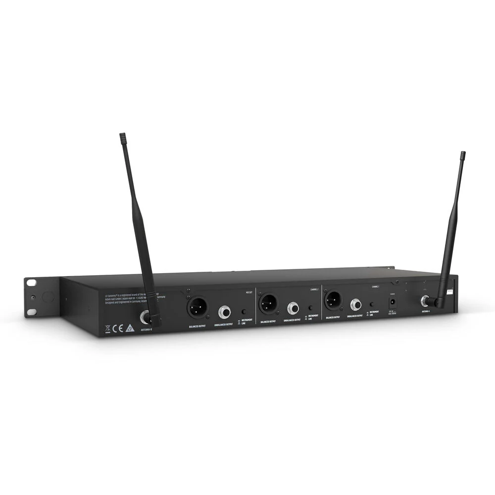 LD Systems U505 HHDF 2 - Wireless Microphone System with 2 Dynamic Handheld Microphones - 514 - 542 MHz - Image 4