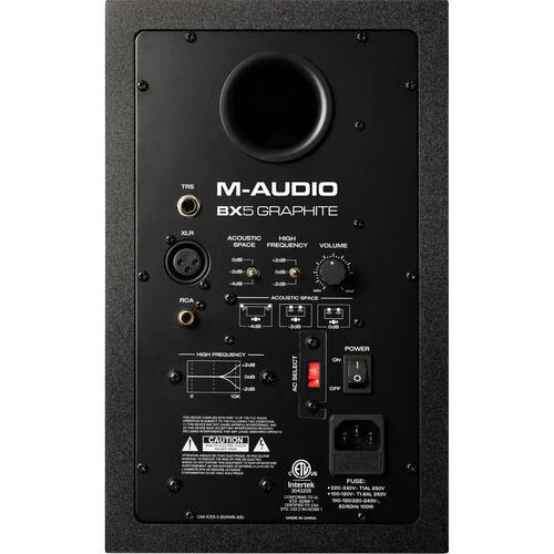 M-Audio BX5 Graphite 5" 100W Active Studio Monitor (Open Box) - Image 3