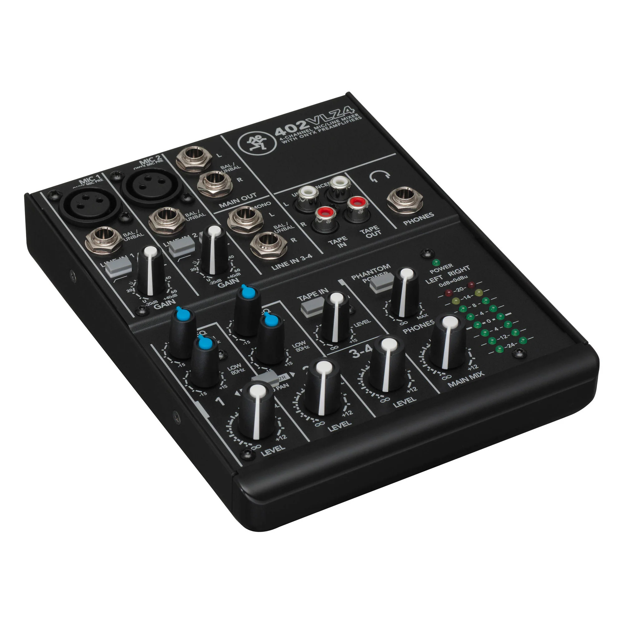 Mackie 402VLZ4, 4-channel Ultra Compact Mixer with High Quality Onyx Preamps - Image 2