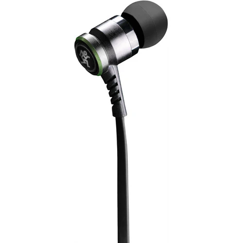 Mackie CR Series, Professional Fit Earphones High Performance with Mic and Control (CR-BUDS) ,Black (Open Box) - Image 3