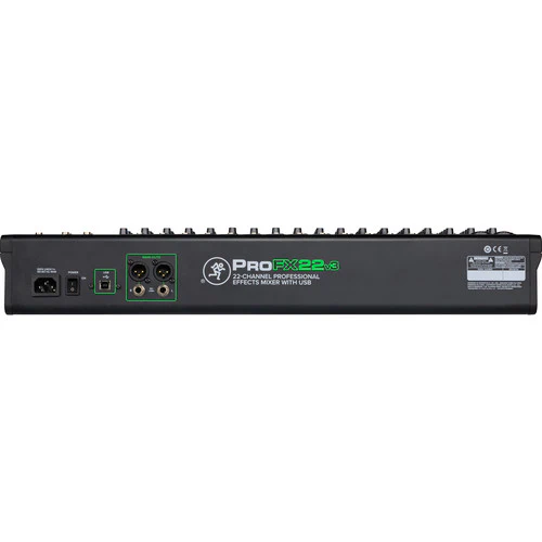 Mackie ProFX22v3 22-Channel Sound Reinforcement Mixer with Built-In FX - Image 4