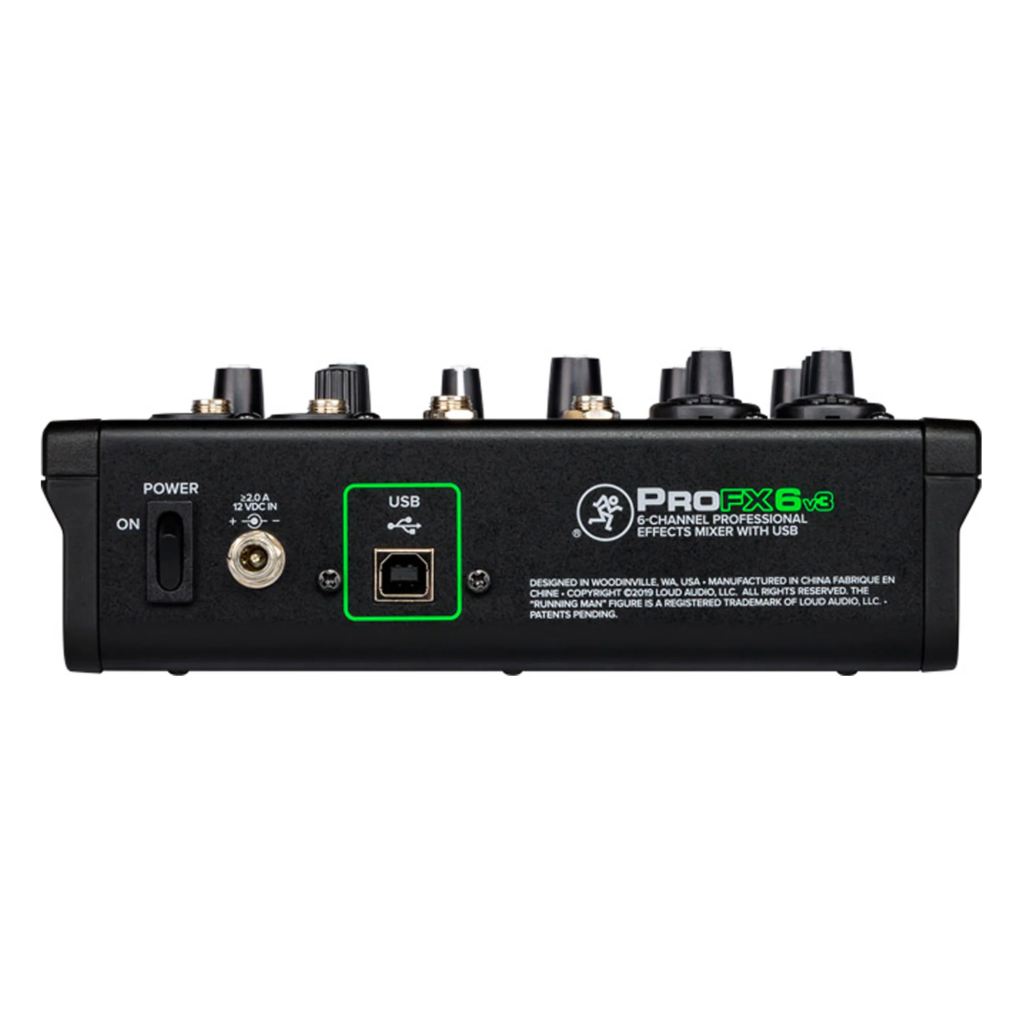 Mackie ProFXv3 Series, 6-Channel Professional Effects Mixer with USB, Onyx Mic Preamps and GigFX effects engine - Unpowered (ProFX6v3) - Image 5