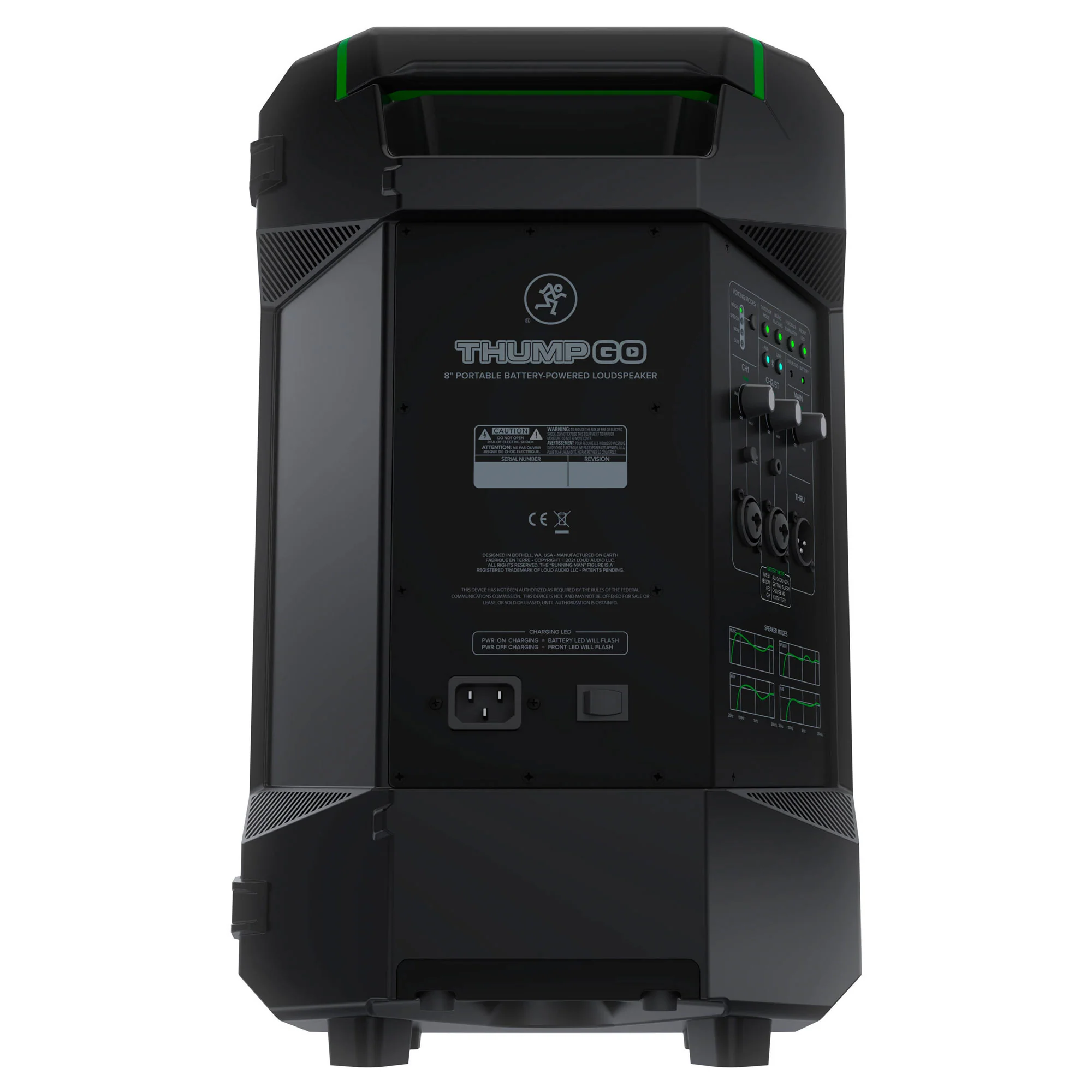 Mackie Thump Series, Thump GO 8-Inch Portable Battery-Powered Loudspeaker (Open Box) - Image 6