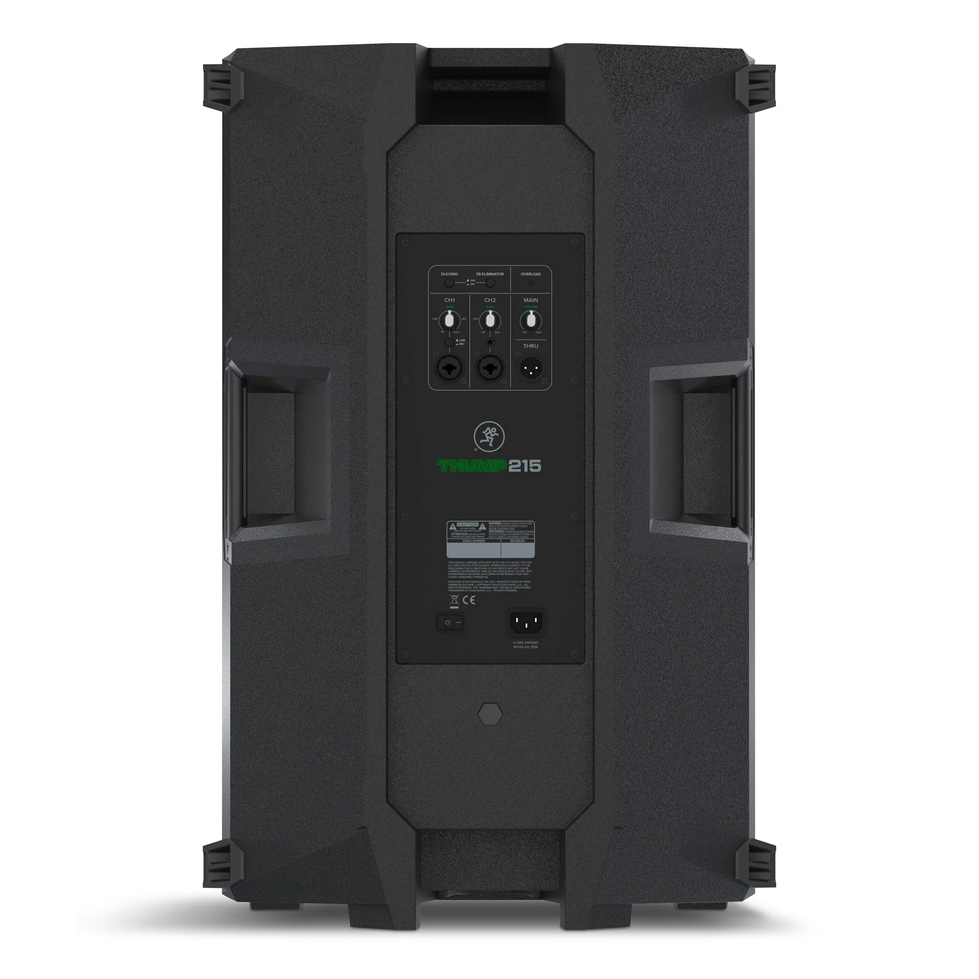Mackie Thump215 15" 1400W Powered Loudspeaker with Heavy-Duty Drivers and Music Ducking Mode, Black, 215 - Image 5