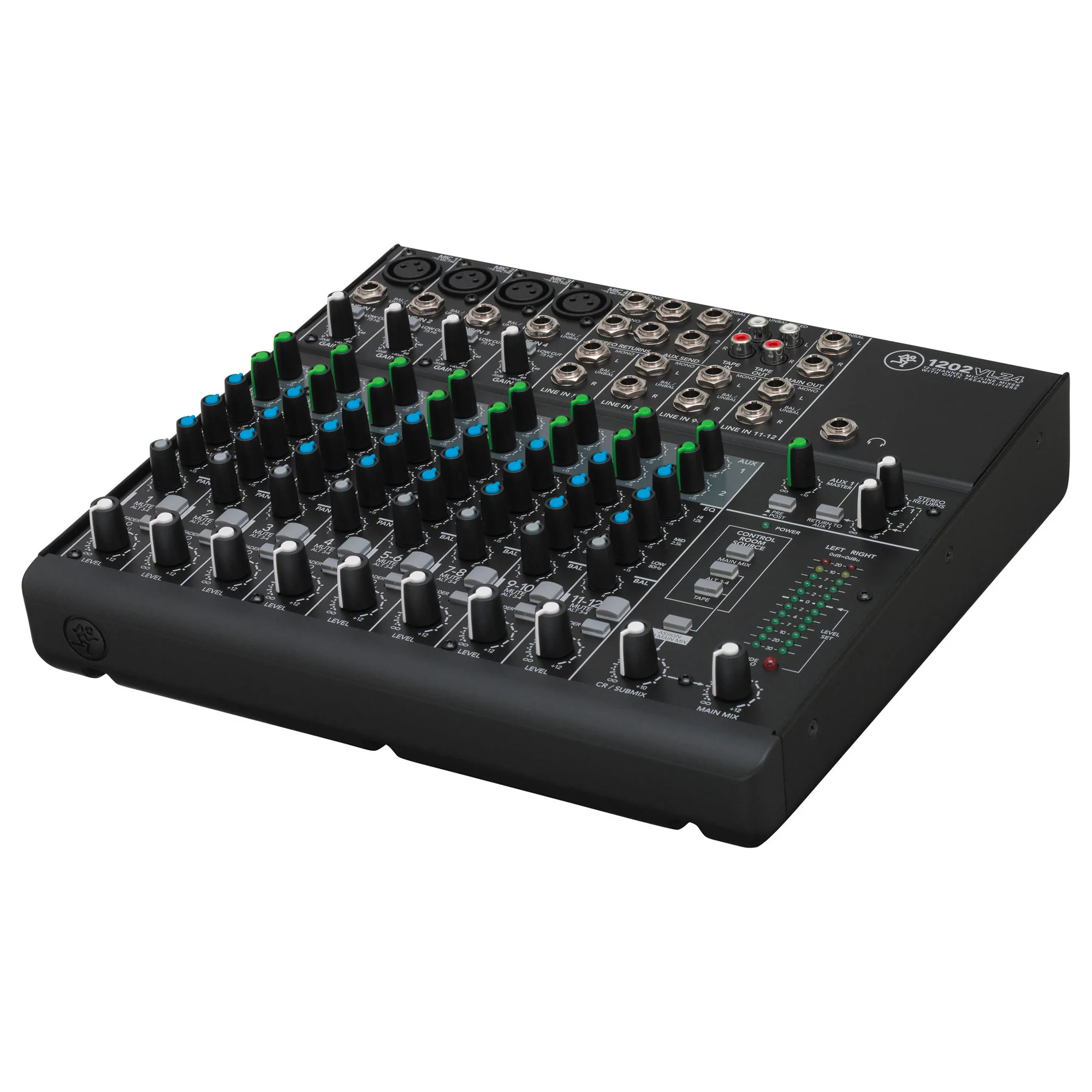 Mackie VLZ4 Series, 12-channel Mixer with Ultra-wide 60dB gain range and Onyx Mic Preamps (1202VLZ4) - Image 4