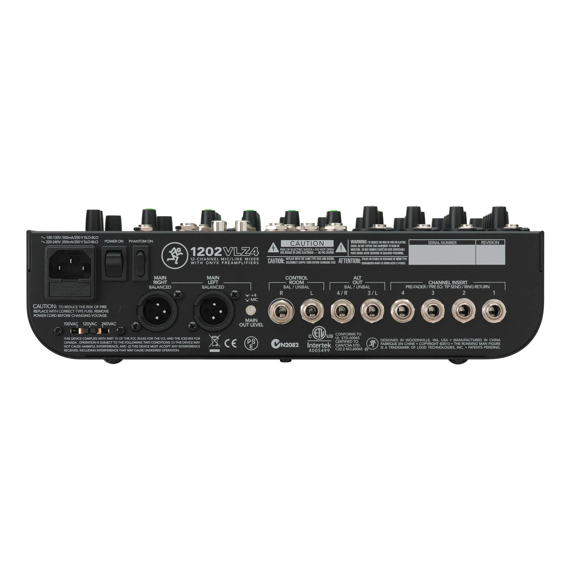 Mackie VLZ4 Series, 12-channel Mixer with Ultra-wide 60dB gain range and Onyx Mic Preamps (1202VLZ4) - Image 6