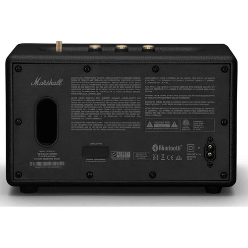 Marshall Acton III Bluetooth Home Speaker, Black - Image 4