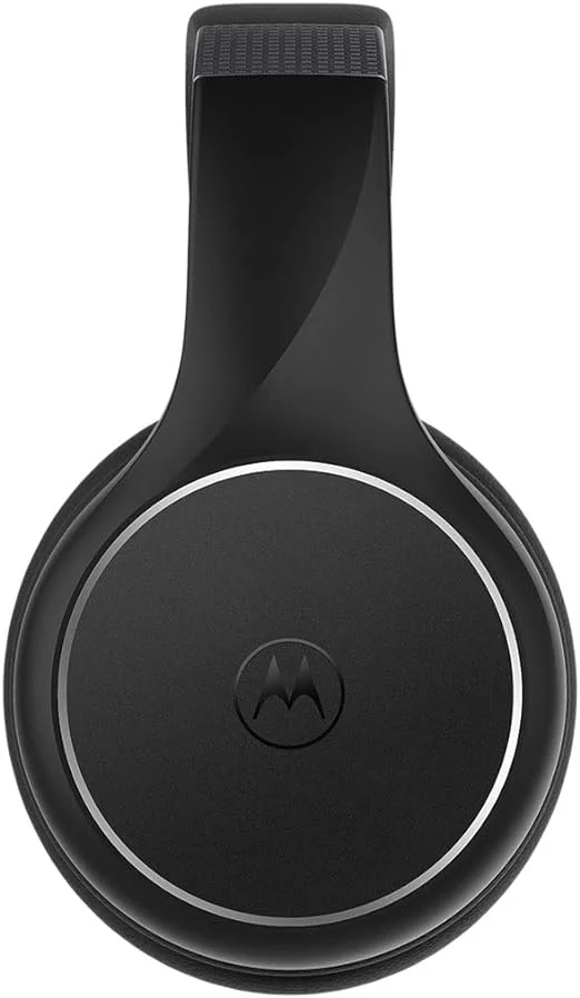 Motorola Escape 220 - Wireless Bluetooth Headphones (HD Sound, Integrated Microphone, 23 Hours of Playtime, Noise Isolation, Foldable and Compact), Black - Image 2