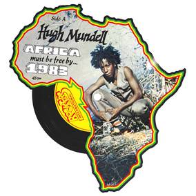 Mundell, Hugh & Pablo, Augustus - Africa Must Be Free By 1983 (Africa Shaped Picture Disc) - 12" Vinyl - RSD2023