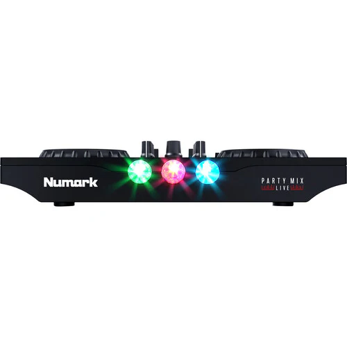 Numark Party Mix Live DJ Controller with Built-In Light Show and Speakers - Image 3