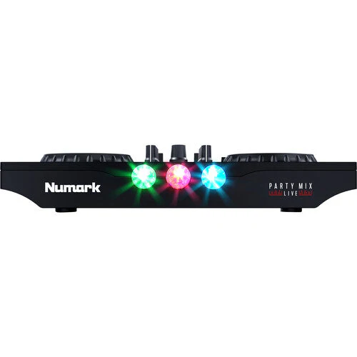 Numark Party Mix Live DJ Controller with Built-In Light Show and Speakers (Open Box) - Image 4