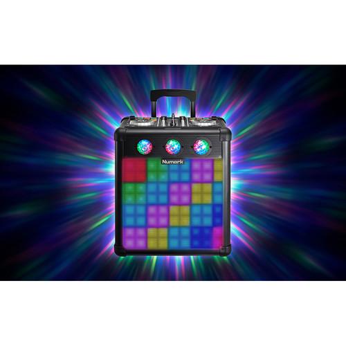 Numark Party Mix Pro - DJ Controller + Built-In Light Show & Speaker - Image 2