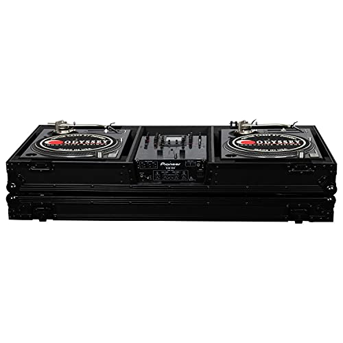 Odyssey FZBM10WBL Black Label Flight Zone 10" DJ Mixer & Turntable Case Battle Style - Image 2