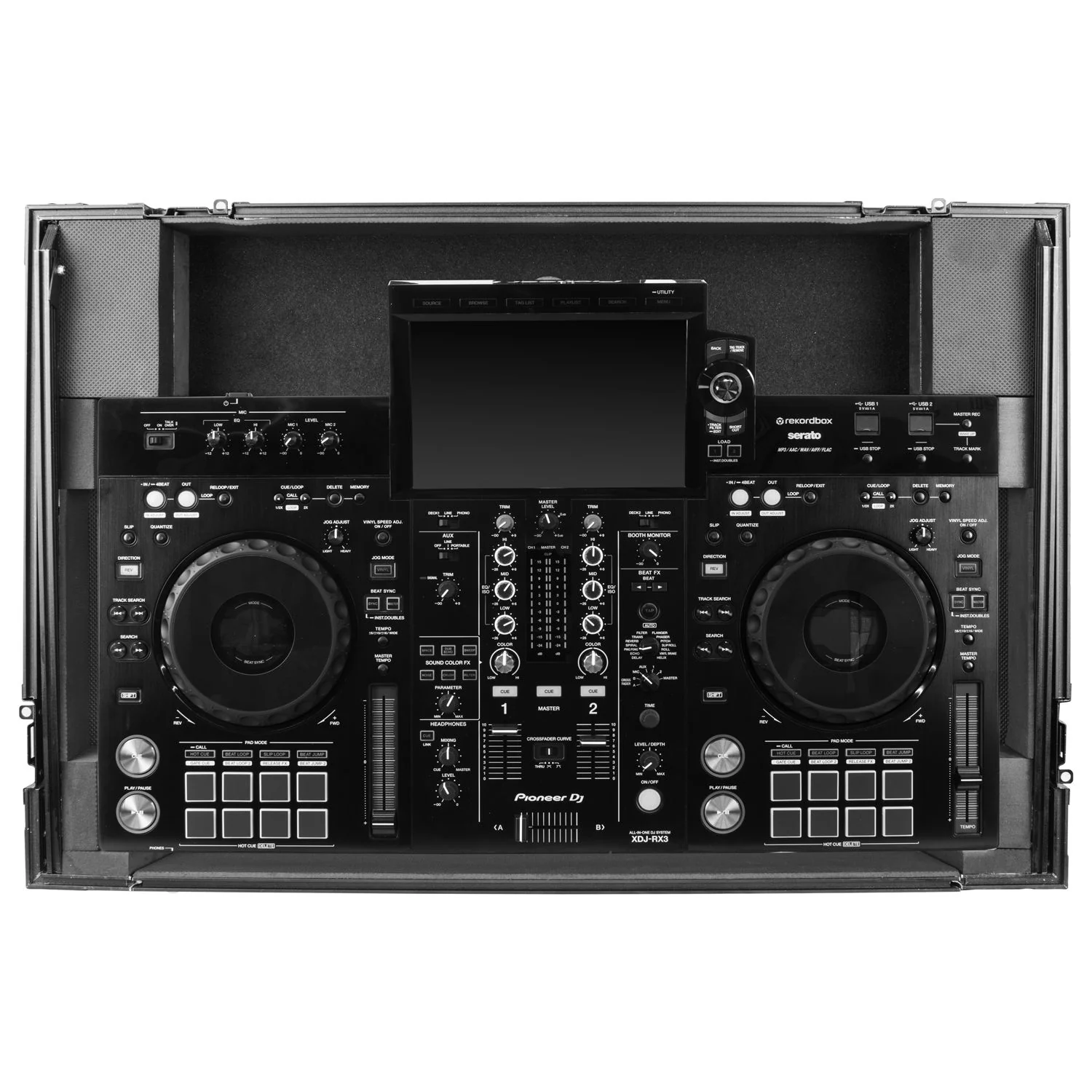 Odyssey Hexagon Industrial Board Case with Glide Platform for Pioneer XDJ-RX3 - Image 5