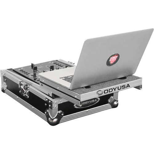 Odyssey Innovative Designs FZGS10MX1 Flight Zone Series Low Profile Glide Style Case for a 10" DJ Mixer - Image 2