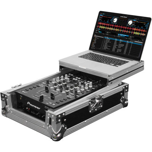 Odyssey Innovative Designs FZGS10MX1 Flight Zone Series Low Profile Glide Style Case for a 10" DJ Mixer (Open Box) - Image 2
