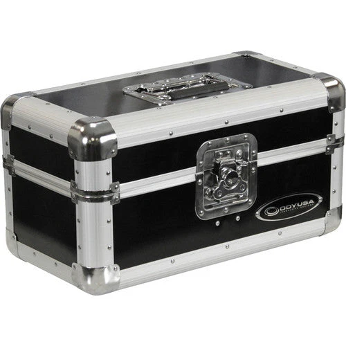 Odyssey Innovative Designs Limited Edition Krom Record/Utility Case for 120 7" Vinyl Records (Black) (Open Box)