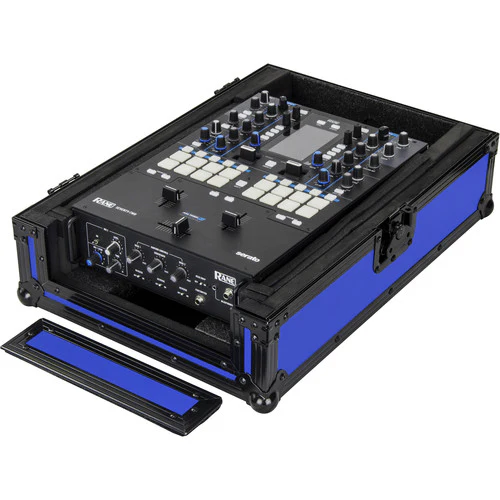 Odyssey Innovative Designs Universal 12" Format Extra Deep DJ Mixer Case (Black on Blue) (Open Box) - Image 5