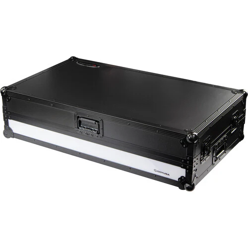 Odyssey LED Flight Effects Case for AlphaTheta XDJ-AZ with Glide-Style Platform and Corner Wheels (All Black) - Image 3