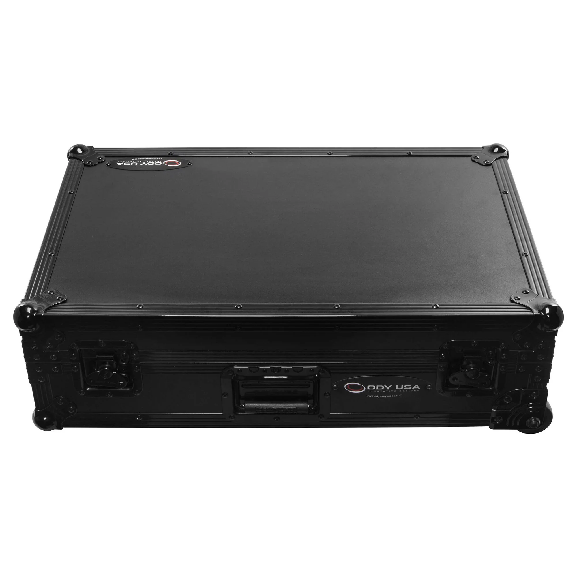 Odyssey Rane One Flight Case in Black with Patented Glide Platform and Corner Wheels (Open Box) - Image 8