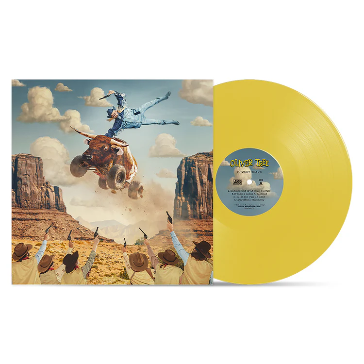 Oliver Tree Cowboy Tears [Explicit Content] (Indie Exclusive, Colored Vinyl, Yellow) - Image 2