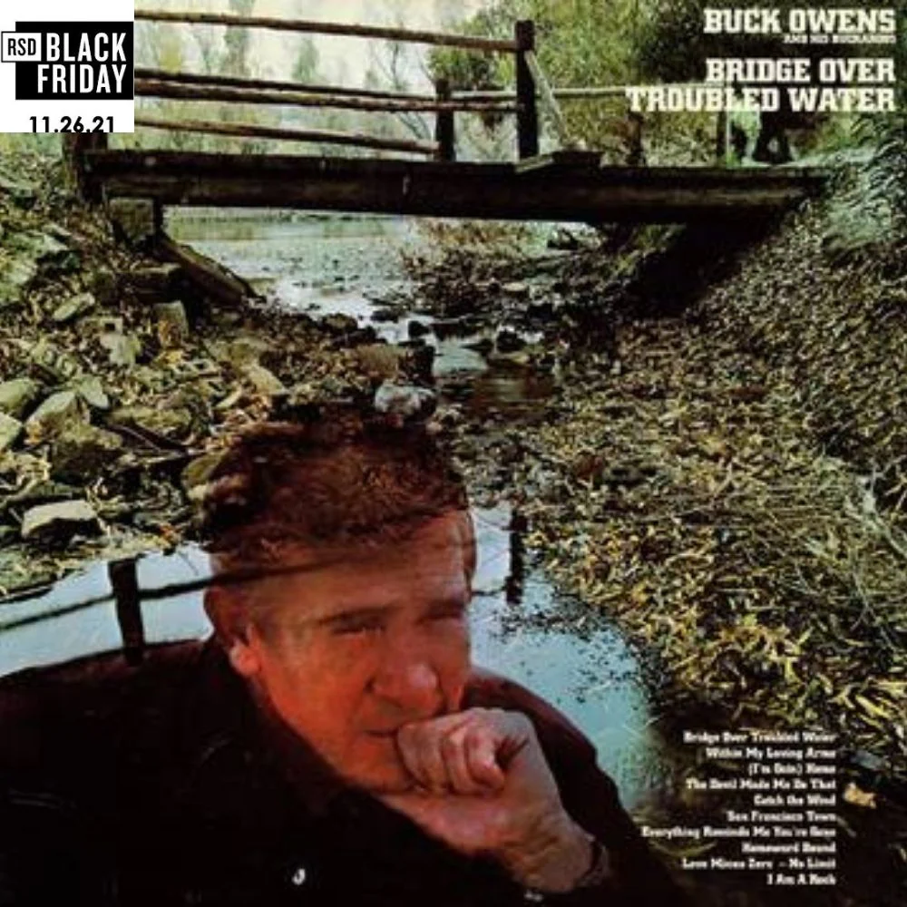 OWENS BUCK/BUCKAROOS - BRIDGE OVER TROUBLED WATER CLEAR - LP - RSDBF21