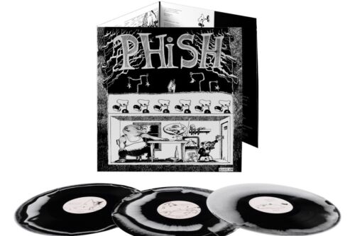 Phish - Junta (Fluffhead Vinyl)  - 3x LP Gatefold Fluffhead Black/White Swirl - Image 4
