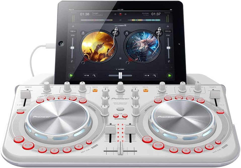 Pioneer DDJ-WeGo 2-W DJ Controller, White - Image 5