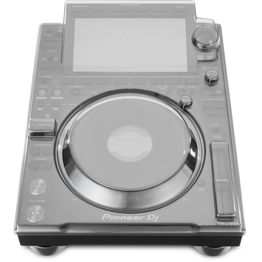 Pioneer DJ CDJ-3000 + Decksaver DS-PC-CDJ3000 Dust Cover - Image 3
