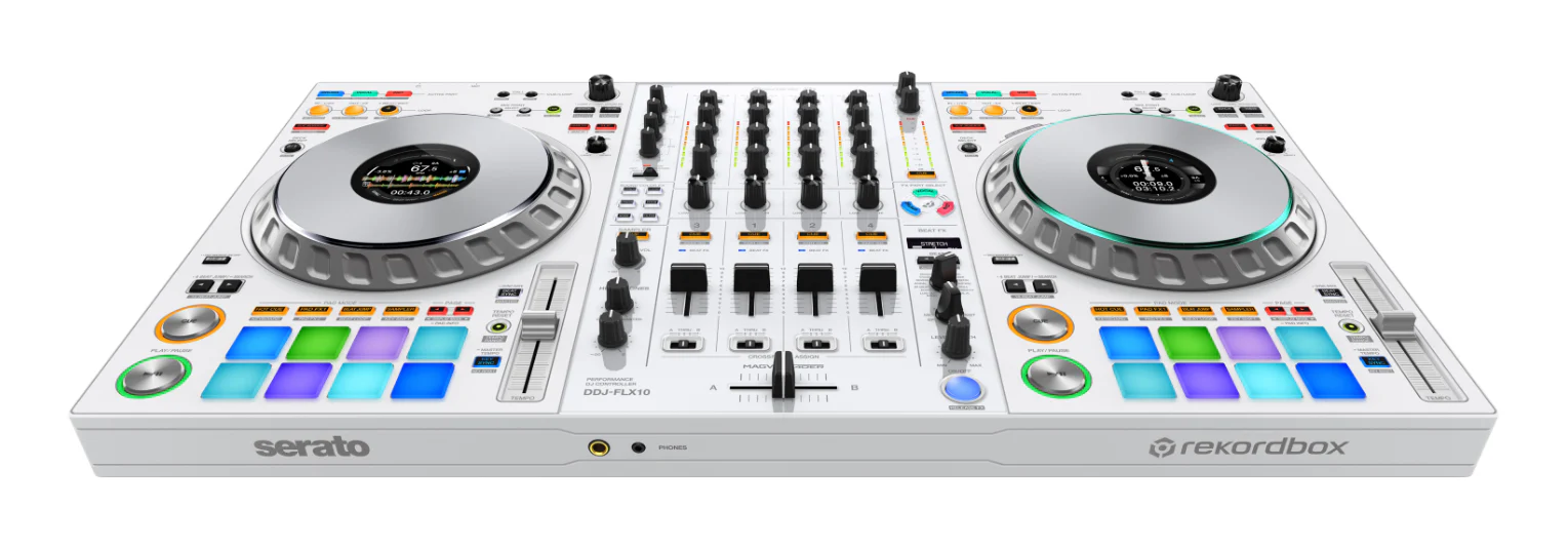 Pioneer DJ DDJ-FLX10-W + Odyssey 810FLX10M I-Board DJ Flight Case - Image 2