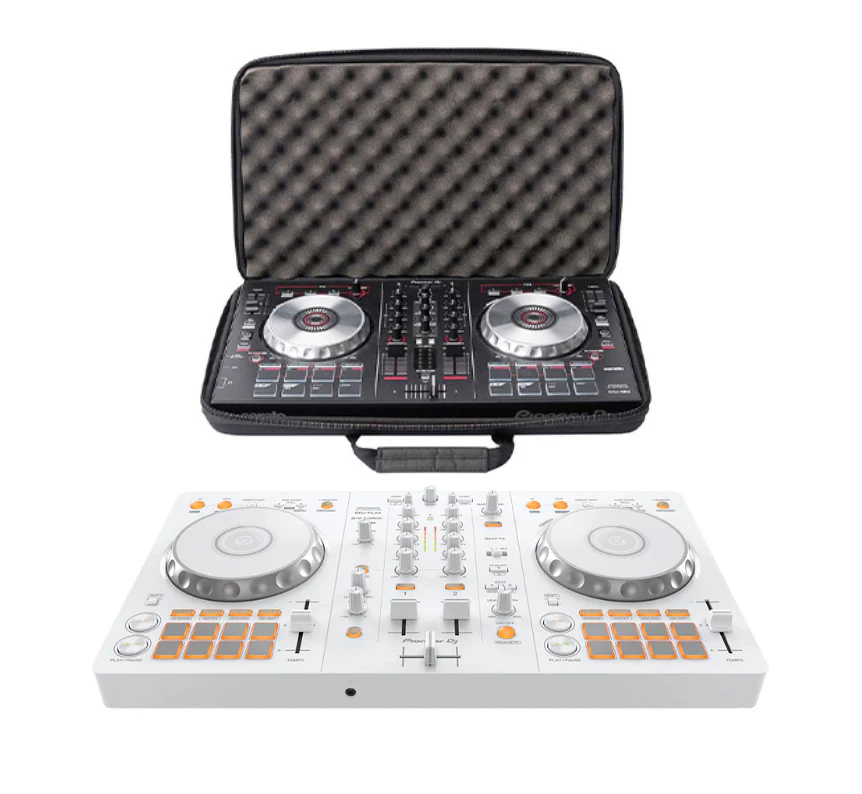 Pioneer DJ DDJ-FLX4 2-Channel DJ Controller - White + Magma CTRL Case - Image 2