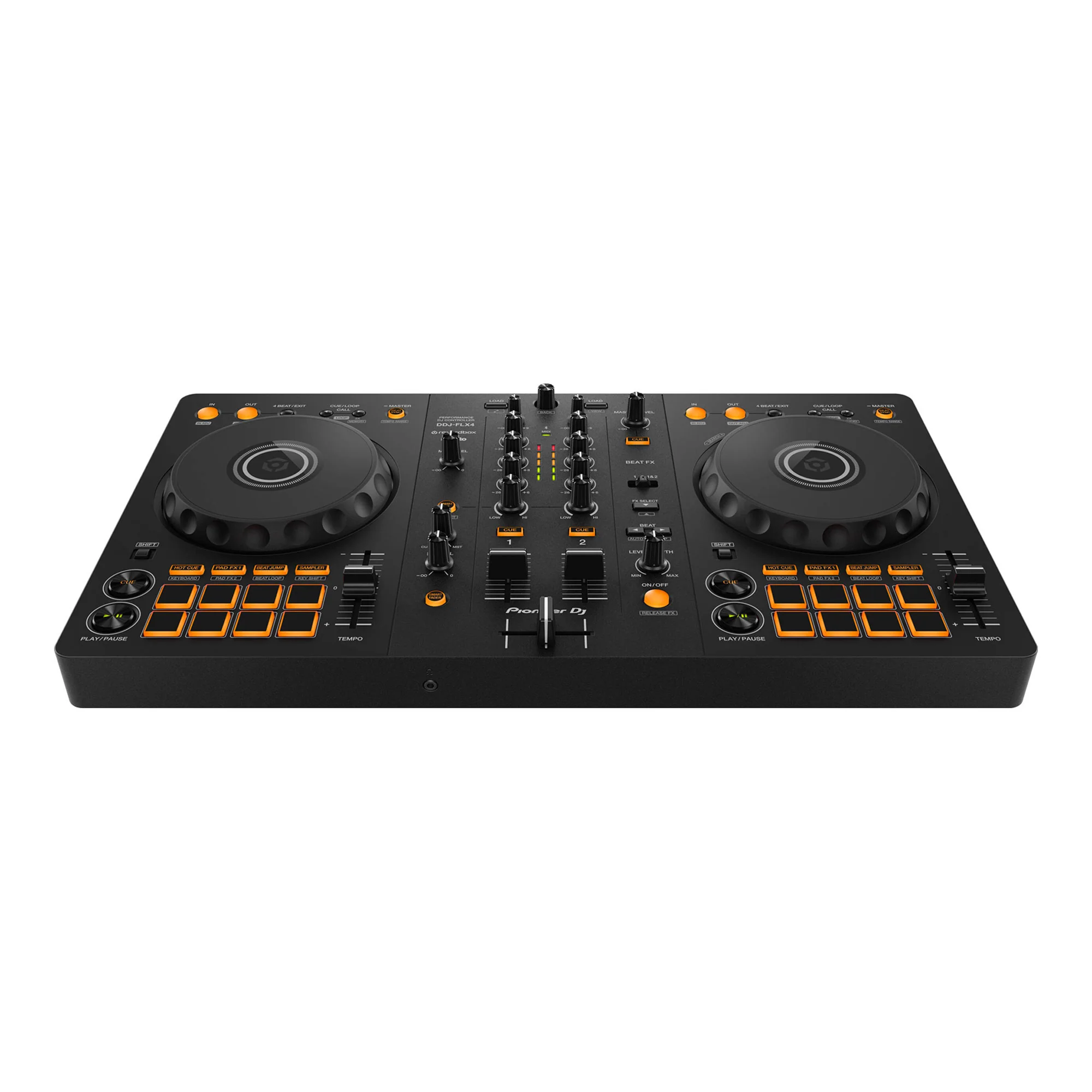 Pioneer DJ DDJ-FLX4 + Audio Technica ATH-M40X + Pioneer DJ DM-40D + Free Dj Class - Image 2