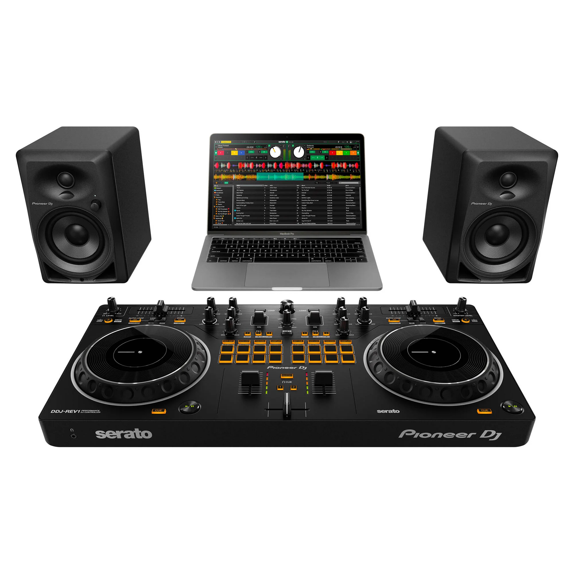 Pioneer DJ DDJ-REV1 Controller for Serato DJ (Black) (Open Box) - Image 6