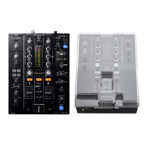 Pioneer DJ DJM-450 2-Channel DJ Mixer with FX + Decksaver Dust Cover