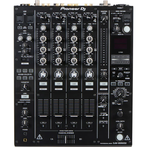Pioneer DJ DJM-900NXS2 Professional Dj Mixer - 4 Channel + Decksaver Dust Cover - Image 2