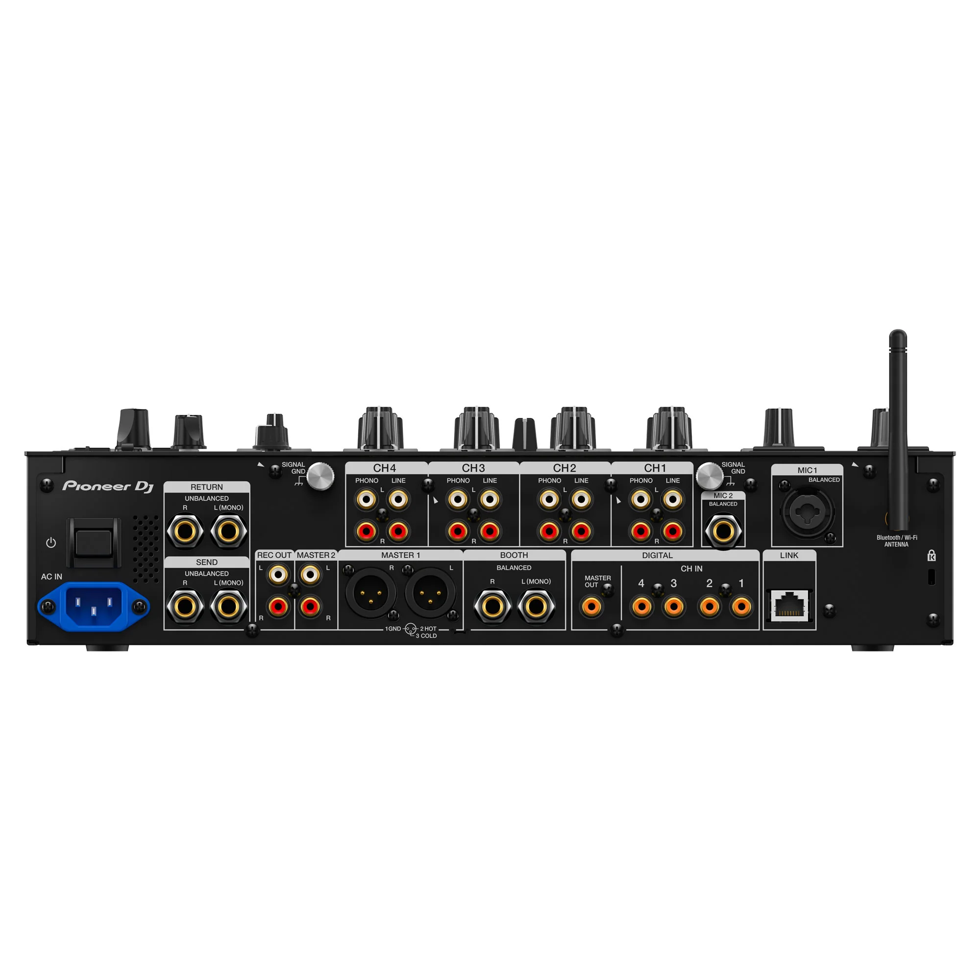 Pioneer DJ DJM-A9 4-channel professional DJ mixer (black) - Image 5
