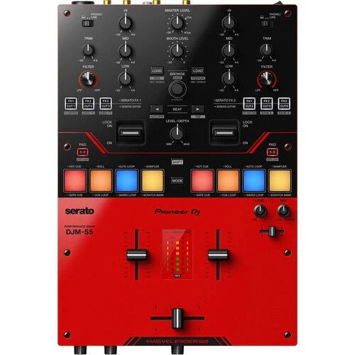 Pioneer DJ DJM-S5 2-Channel DJ Battle Mixer - Image 3