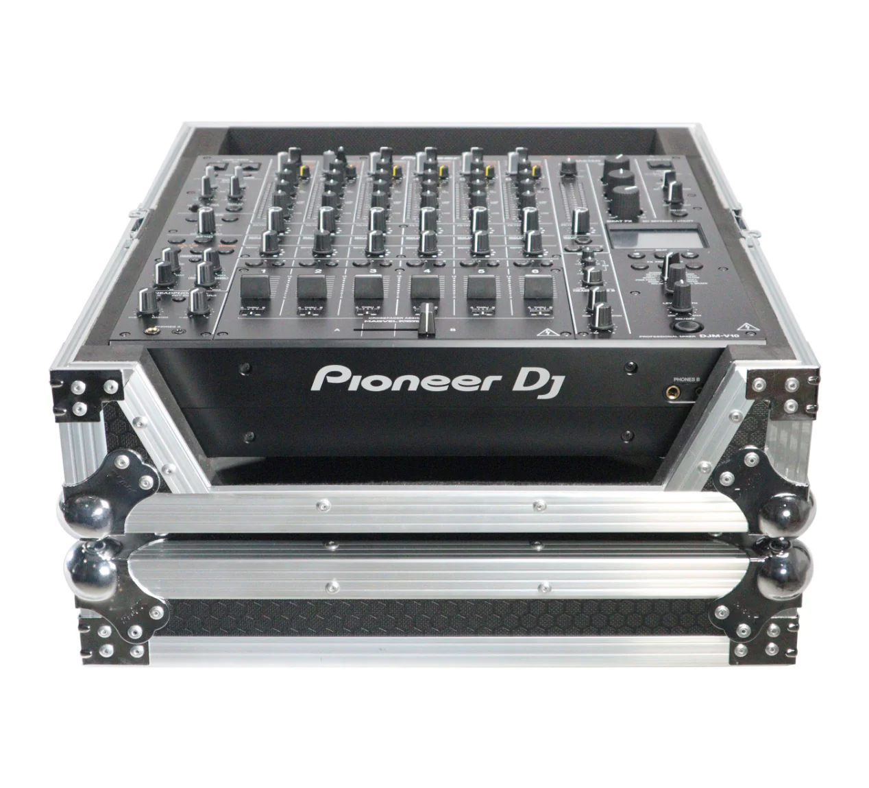 Pioneer DJ DJM-V10 6-Channel Professional DJ Mixer + ProX XS-DJMV10 Case - Image 3