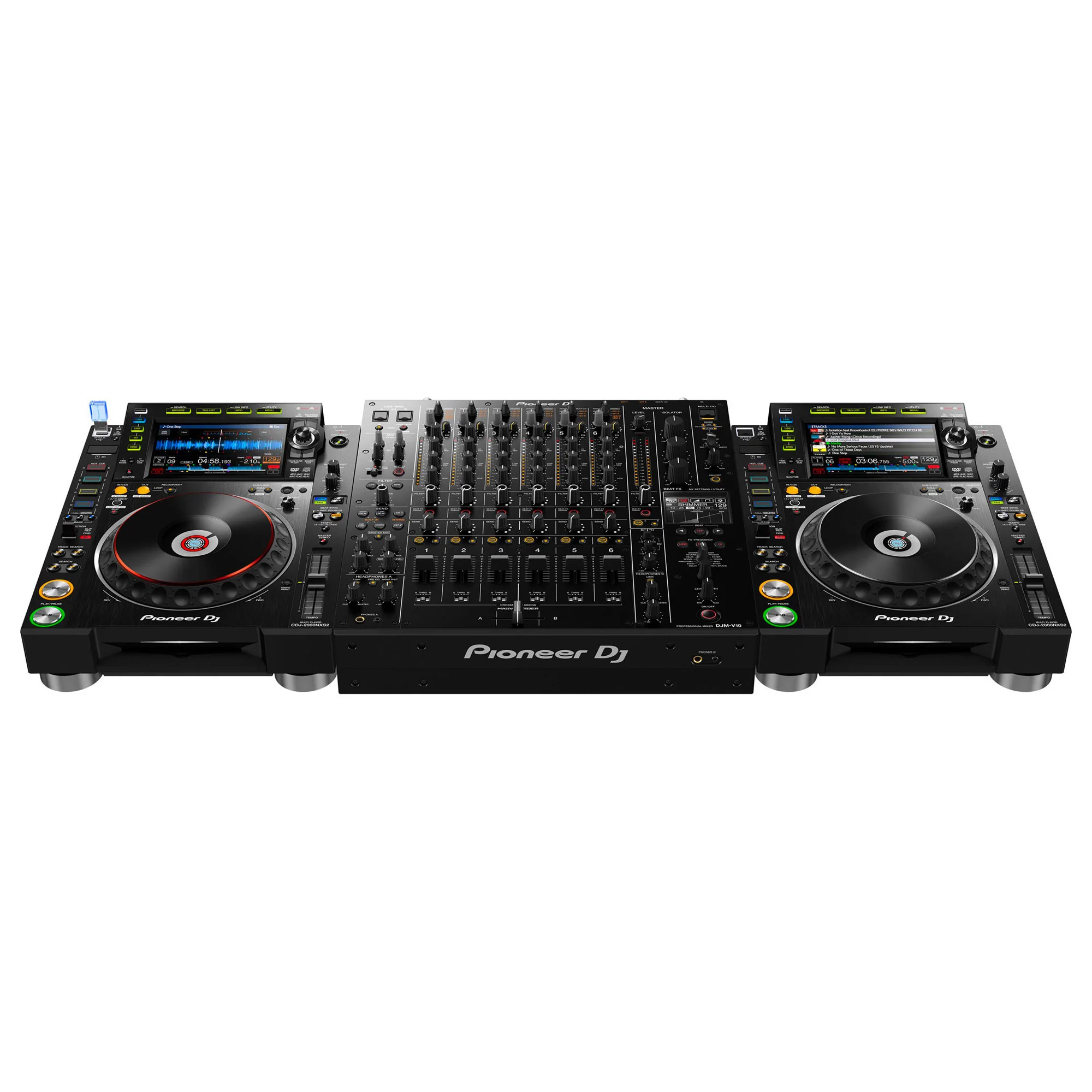 Pioneer DJ DJM-V10 6-Channel Professional DJ Mixer + ProX XS-DJMV10 Case - Image 5
