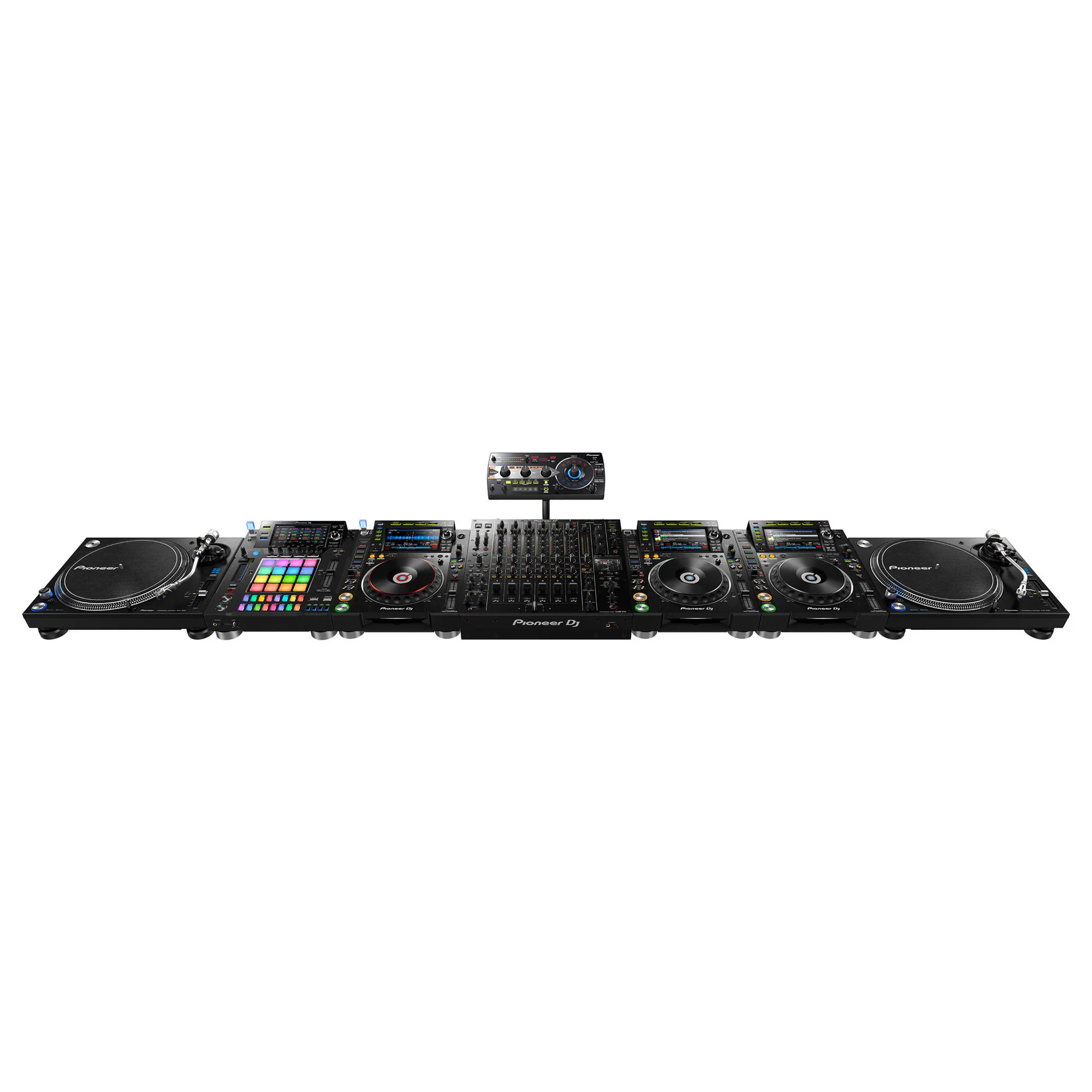 Pioneer DJ DJM-V10 6-Channel Professional DJ Mixer + ProX XS-DJMV10 Case - Image 7