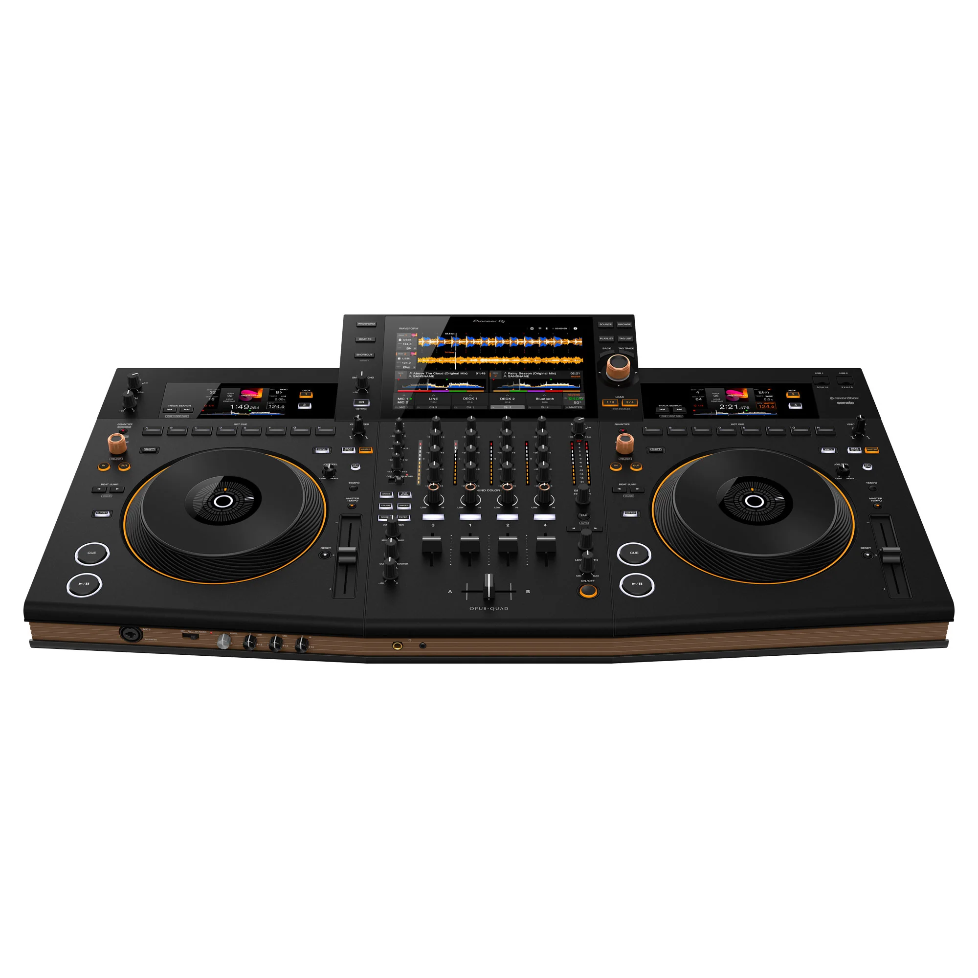 Pioneer DJ OPUS-QUAD Professional 4-Channel All-in-One DJ System (Black) - Image 3