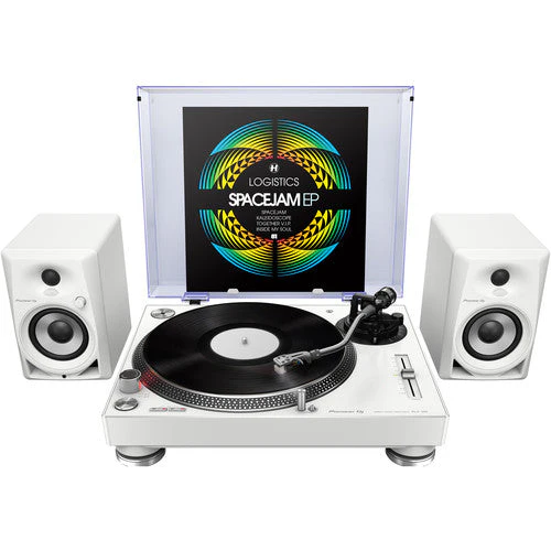 Pioneer DJ PLX-500-W Direct Drive Turntable in White (Open Box) - Image 7