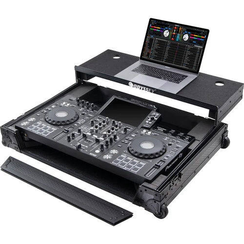 Pioneer DJ XDJ-RX3 + Odyssey Hexagon Industrial Board Case with Glide Platform for Pioneer XDJ-RX3 - Image 3