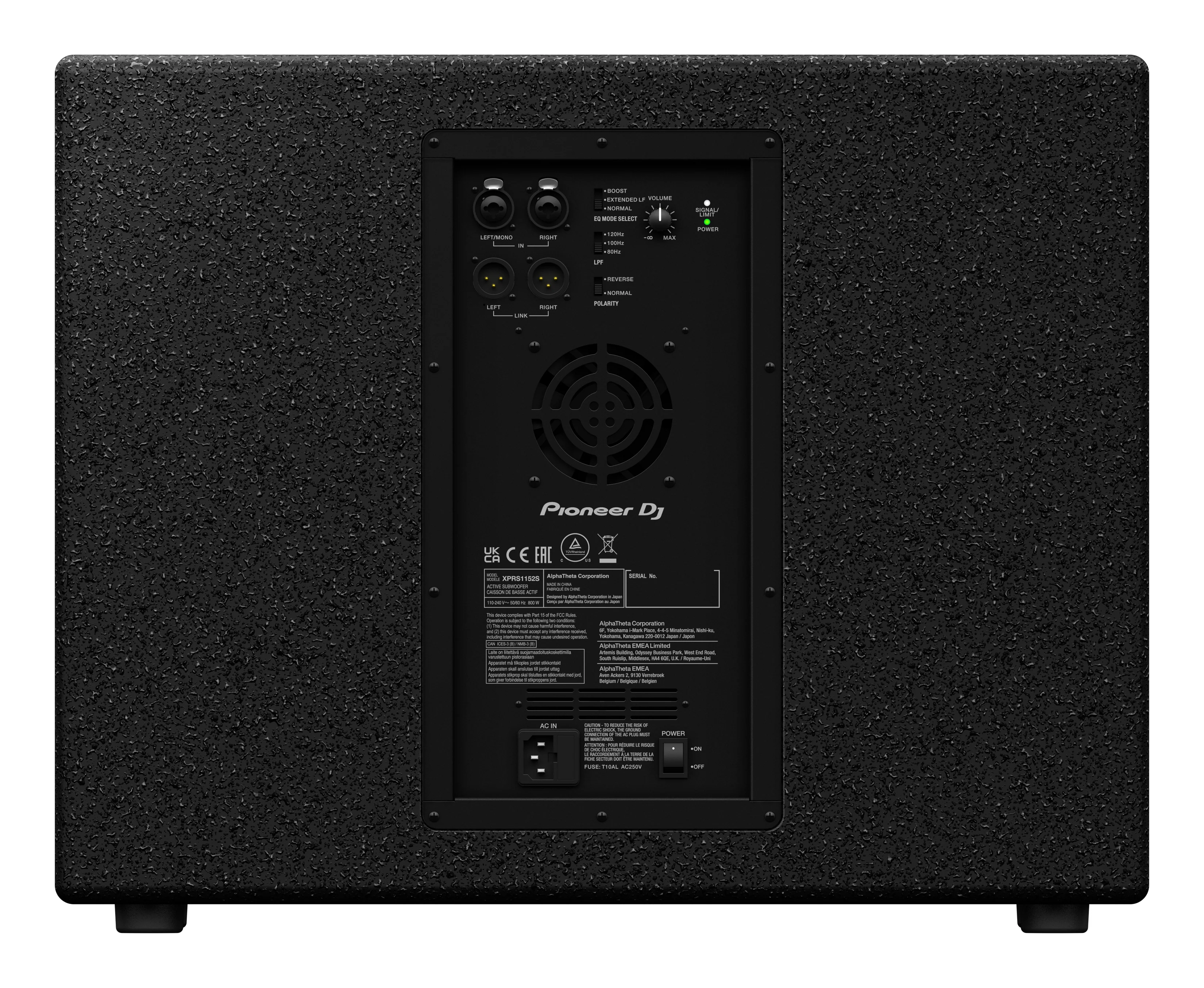 Pioneer DJ XPRS1152S 15” reflex loaded active subwoofer (Open Box) - Image 3