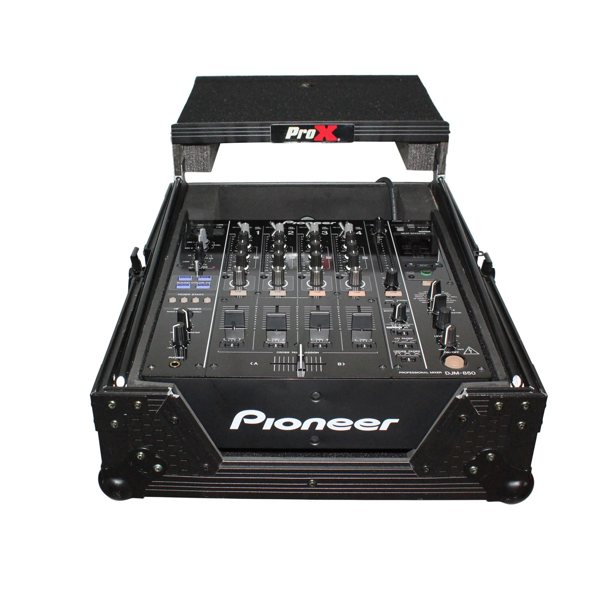 Pro X - Mixer ATA Flight Case for Large Format 12" Universal DJ Mixer W/ Laptop Shelf (Open Box) - Image 4