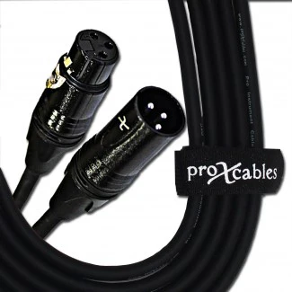 ProX 50 Ft. Balanced XLR3-F to XLR3-M High Performance Microphone Cable - Image 2