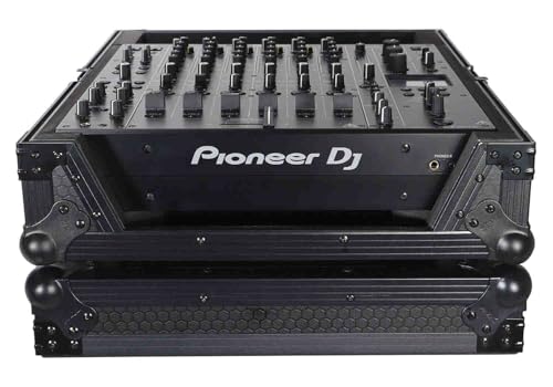 ProX ATA Style Flight Road Case for Pioneer DJM-A9 & DJM V10 DJ Mixer (All Black) - Image 3