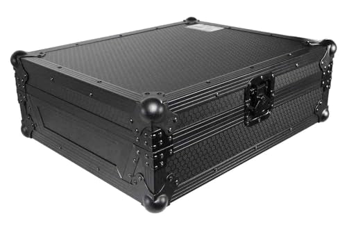 ProX ATA Style Flight Road Case for Pioneer DJM-A9 & DJM V10 DJ Mixer (All Black) - Image 5