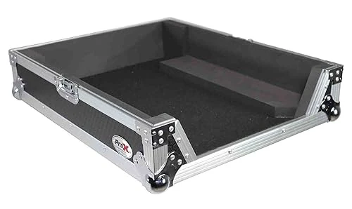 ProX ATA Style Flight Road Case for Pioneer DJM-A9 & DJM V10 DJ Mixer (Black / Silver) - Image 6