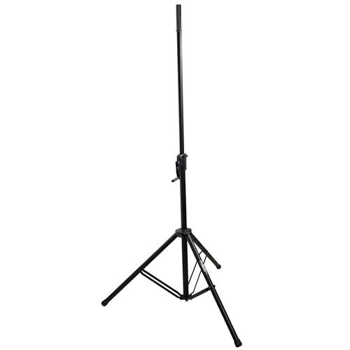 Prox T-SS21CX2 PKG 6' Ft Twin Pack Professional Telescoping Crank Up Speaker Stand Set with Carrying Bag Black Finish - Image 3